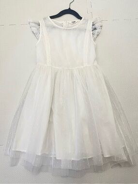 White Party Dress Girls Special Occasion Size 8